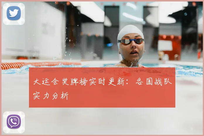 大运会奖牌榜实时更新：各国战队实力分析